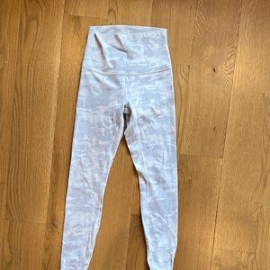 Lululemon white camo leggings
